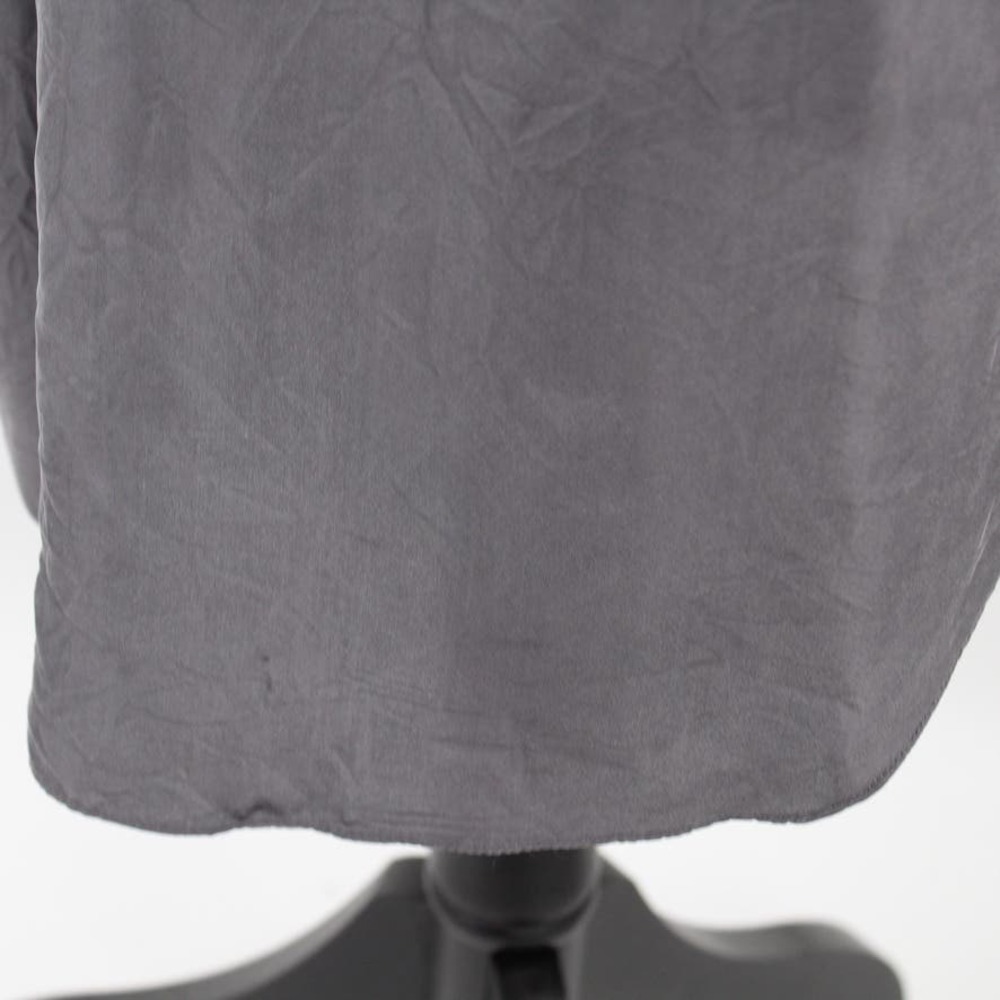 Rebecca Taylor Silk Beaded Embellished Sheath Dress Gray Pockets Scoop Neck 10 - Picture 5 of 7